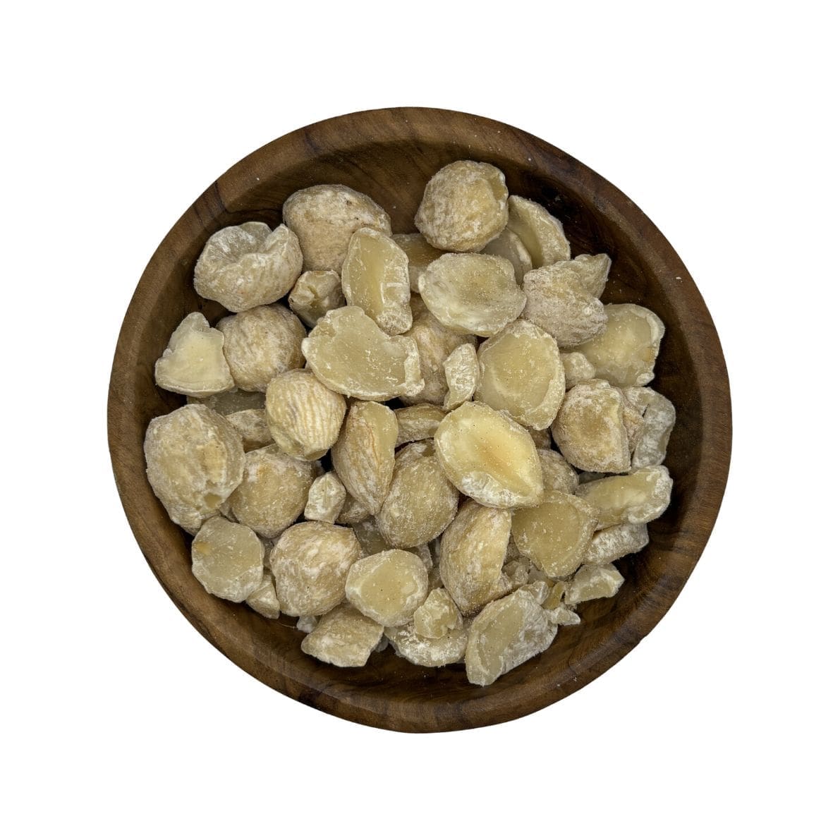 Kemirinoten - Olie & Azijn Karavaan Gepelde kemirinoten (candle nuts) voor Indonesische gerechten