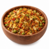 Paella kruidenmix in houten kom