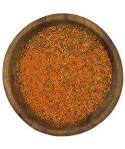 Cajun kruidenmix in houten kom