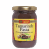 Glazen pot Tamarinde Pasta 100g van Flower Brand, geconcentreerde tamarind pasta voor koken en smaakmakers.