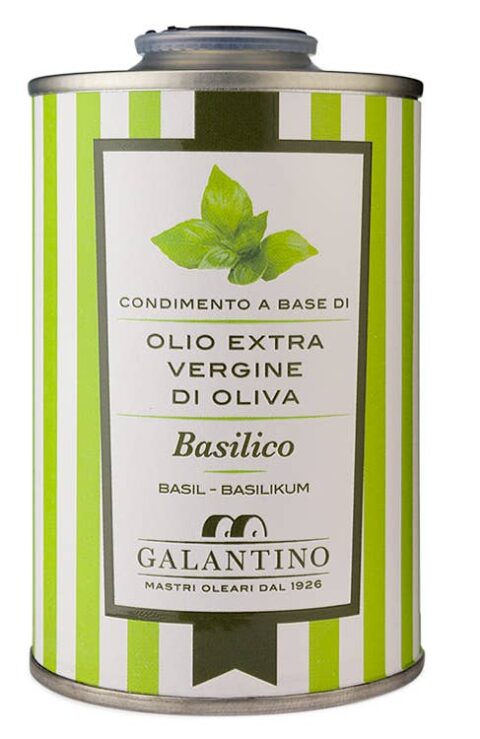 Galantino Basilicumolie 250 ml – Extra Vierge Olijfolie
