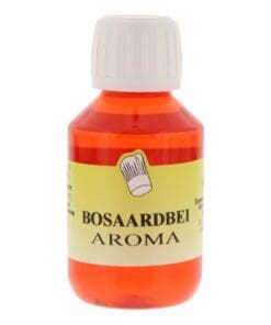 Flesje Bosaardbei Aroma smaakdruppels voor het toevoegen van aardbeiensmaak aan recepten en dranken.